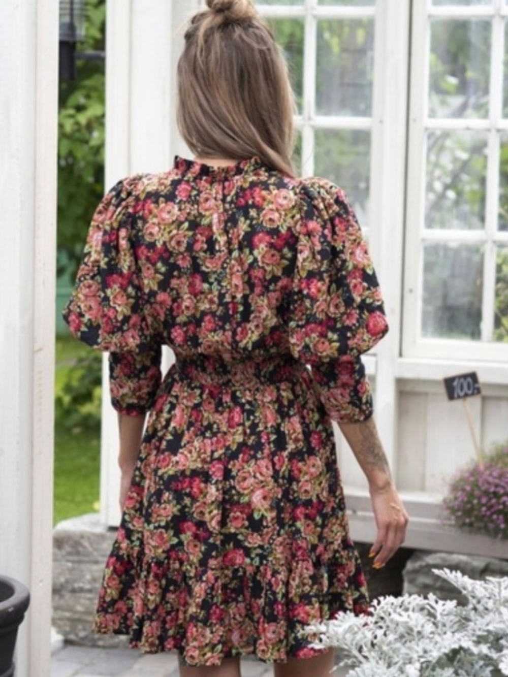 By Timo floral dress size M - Picture 4 of 16